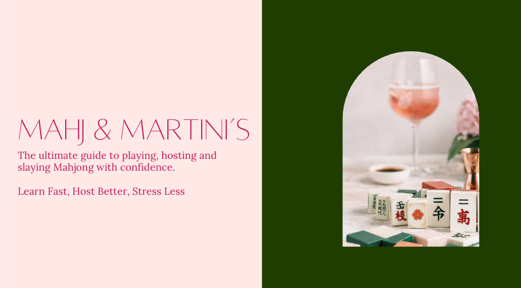 Learn Mahjong FAST! (Designed to get you playing, hosting and winning asap)